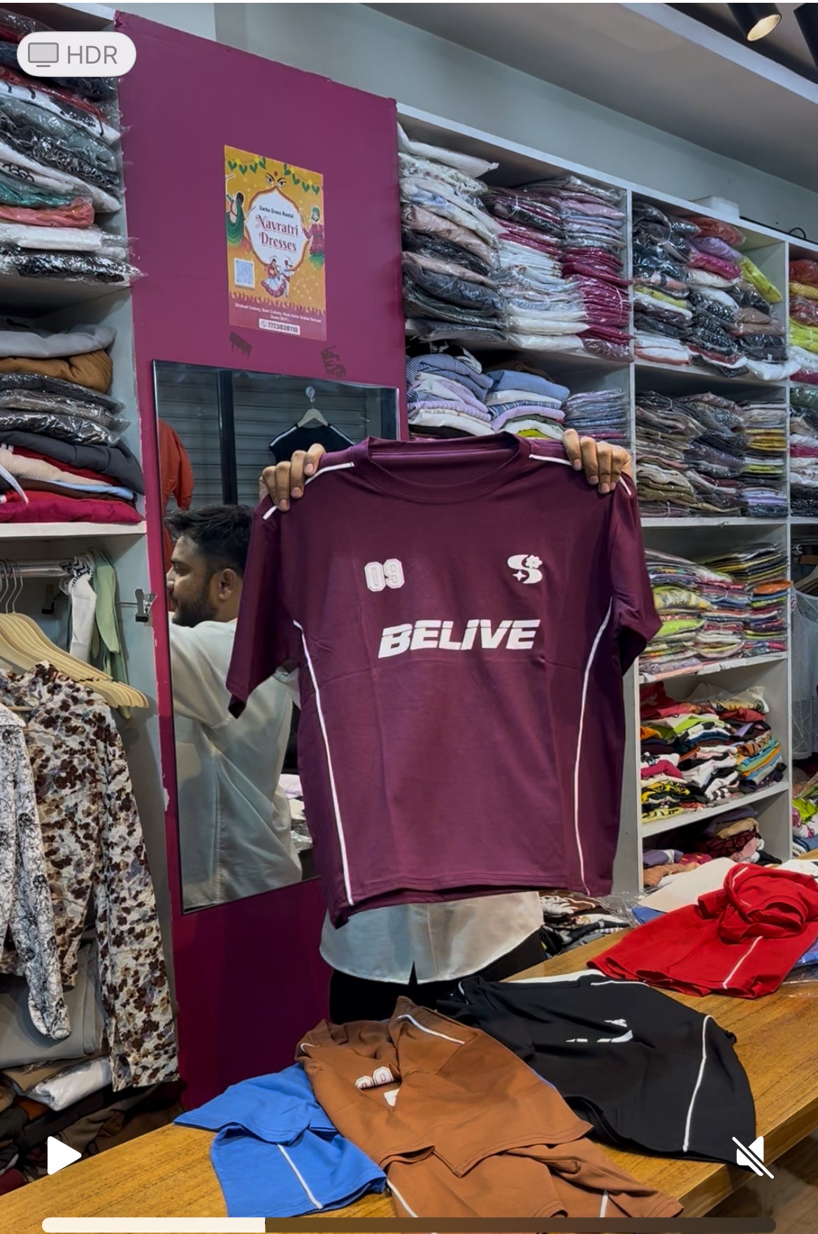BELIEVE OVERSIZED TSHIRT
