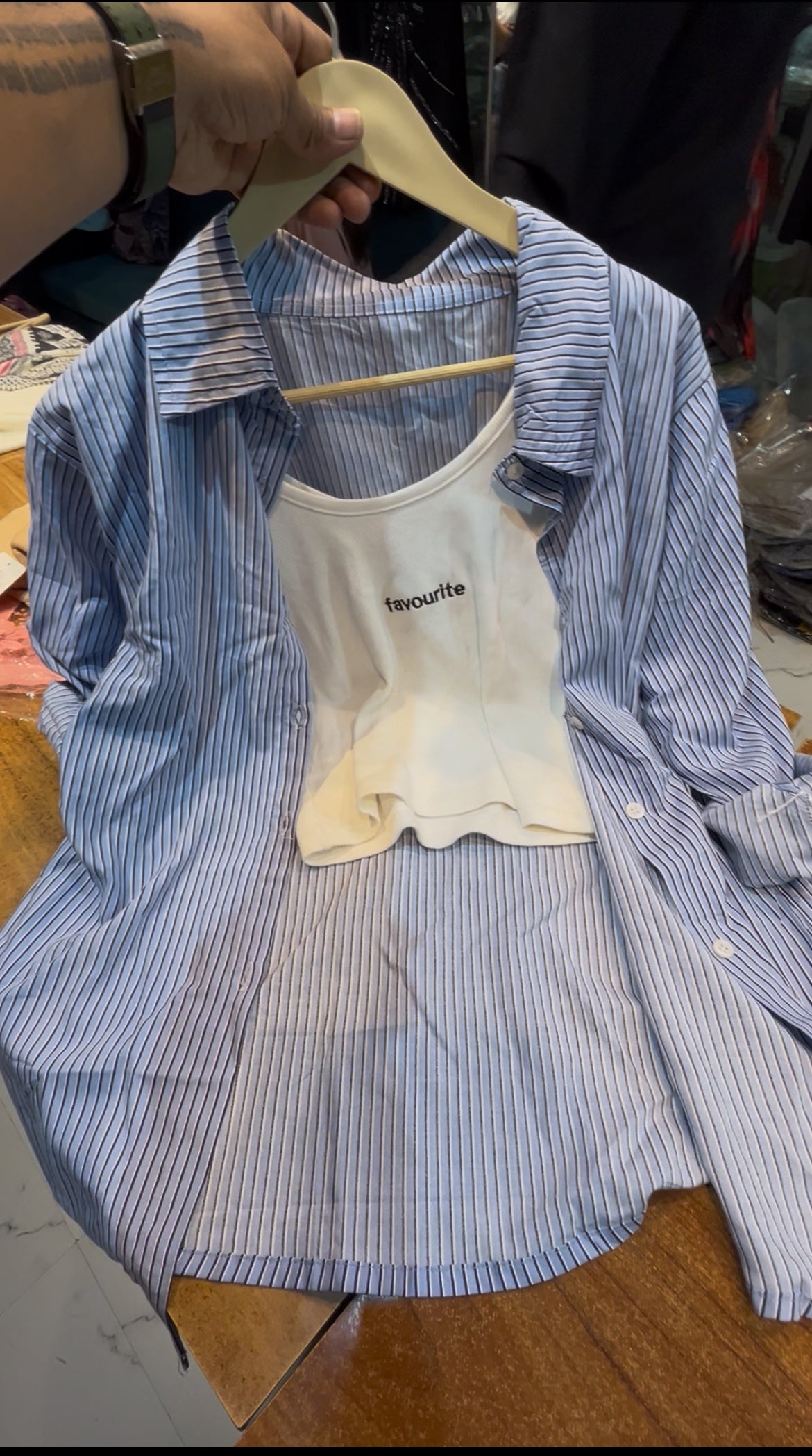 SHIRT WITH INNER