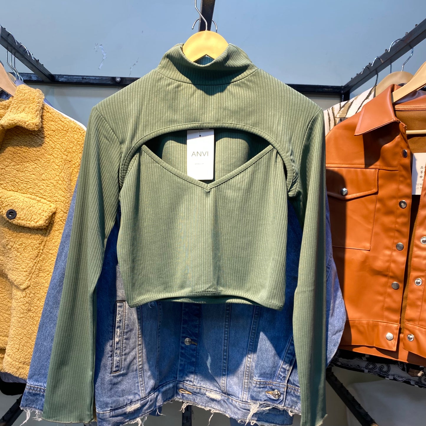 Two piece top