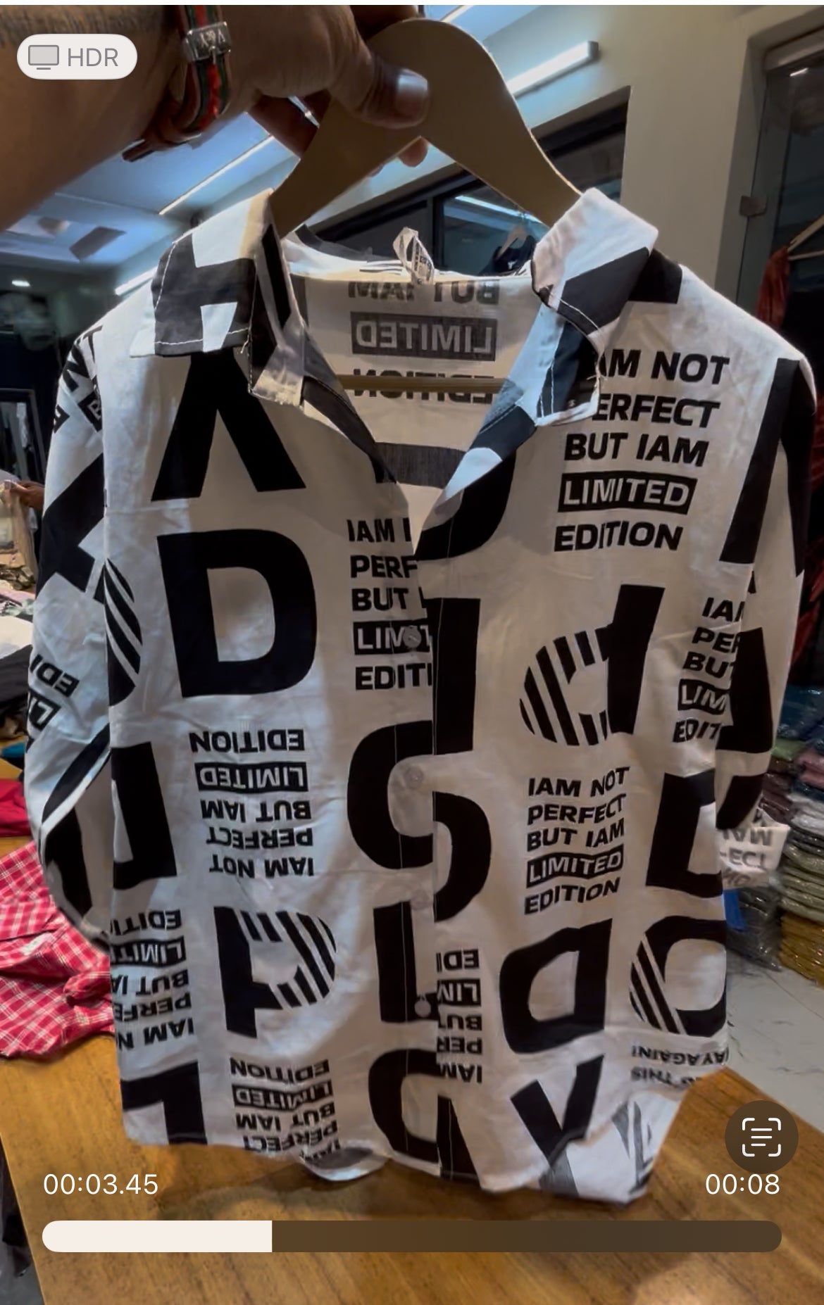 OVERSIZED SHIRT