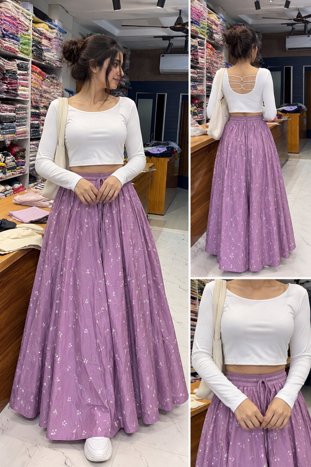 BACKLESS FULL SLEEVE TOP