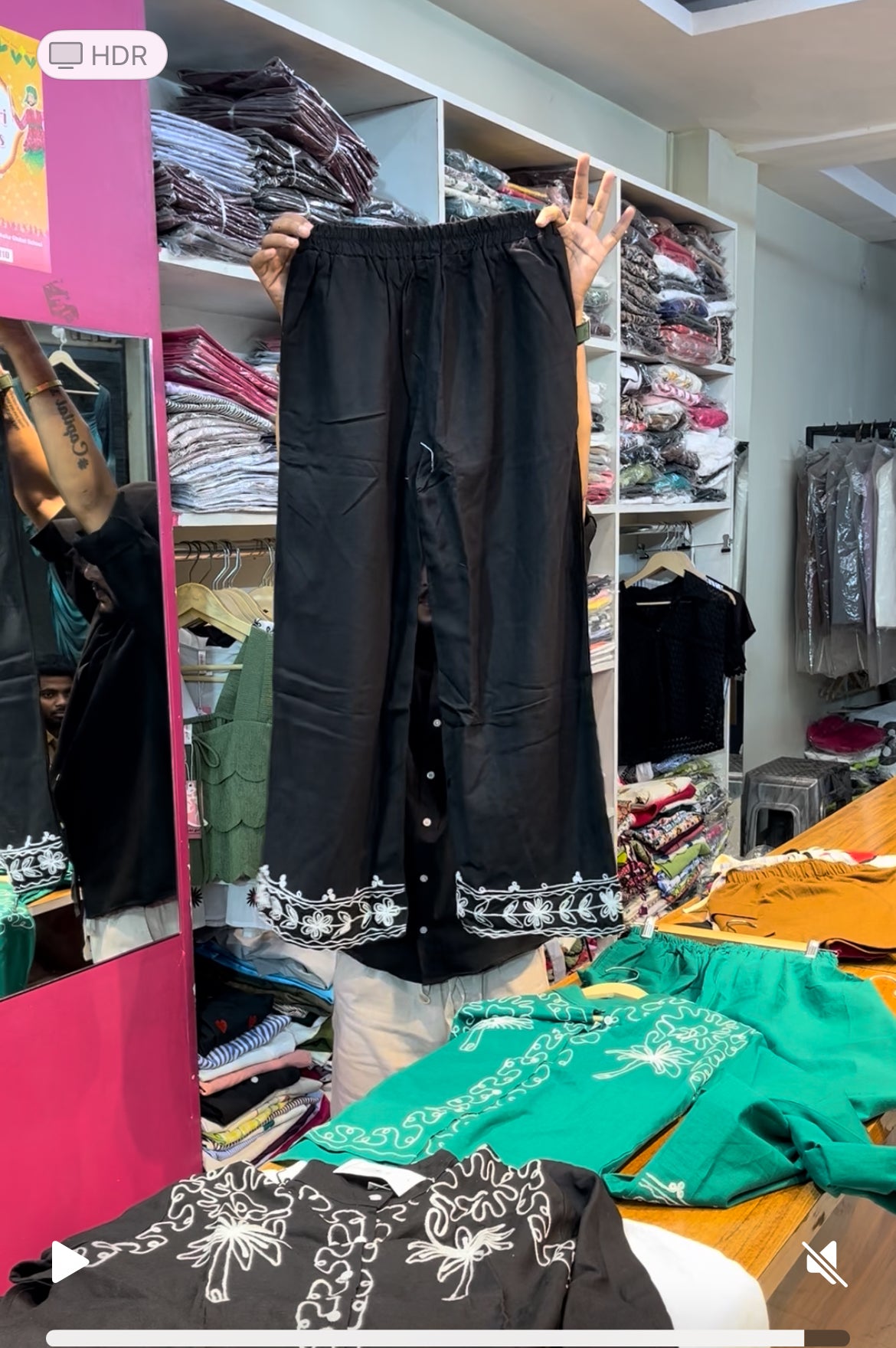 Embroidery coord