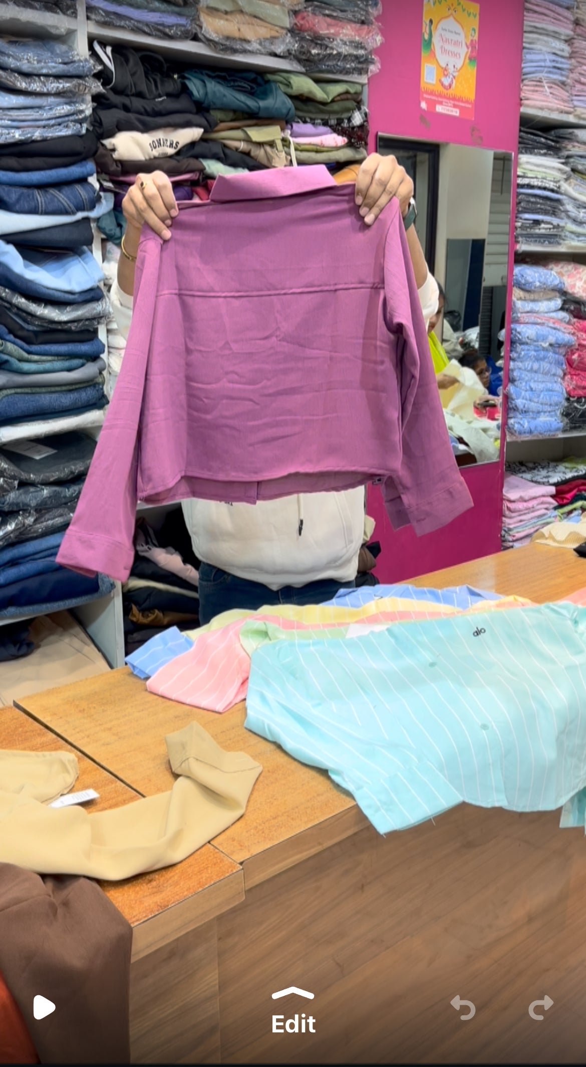 Crop shirt