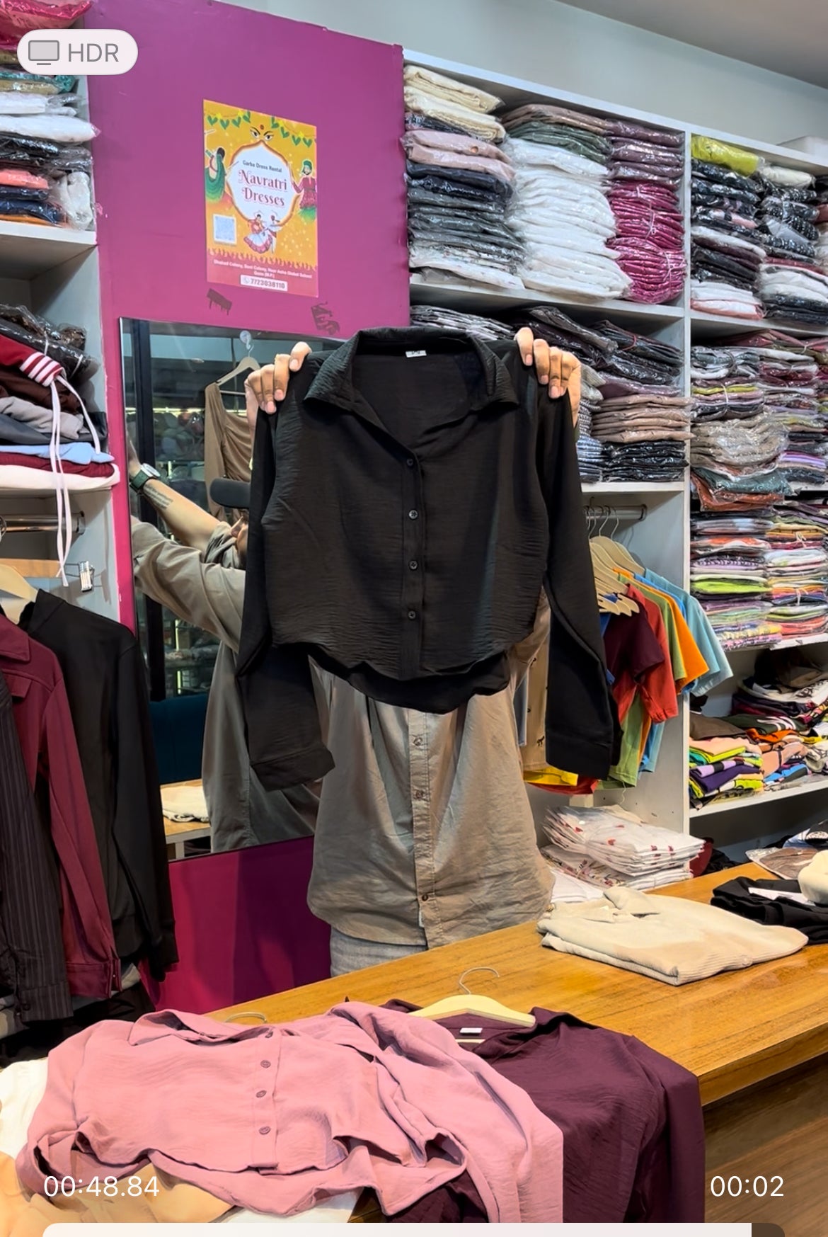 Crop shirt