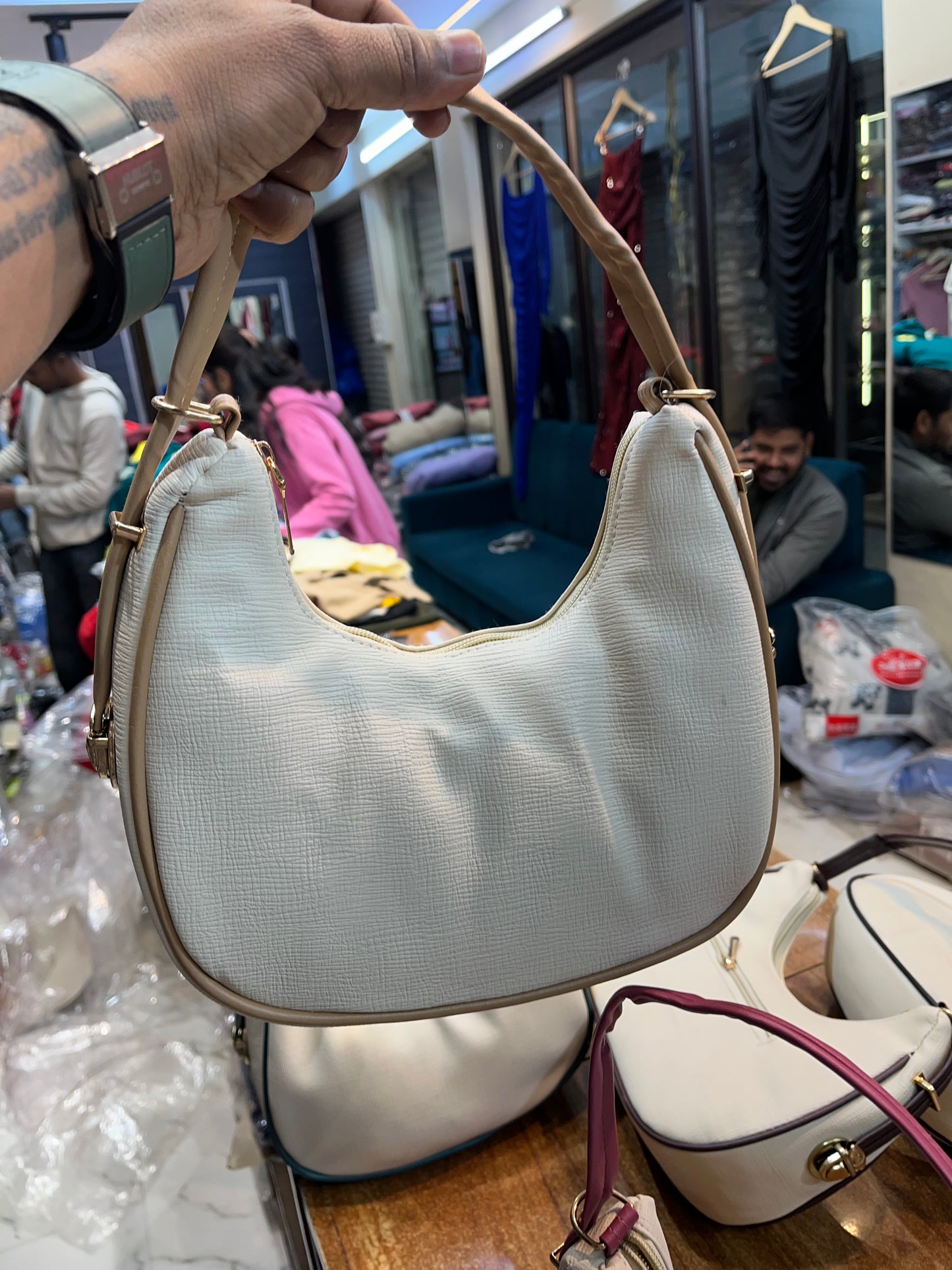 Moon shape Sling bag