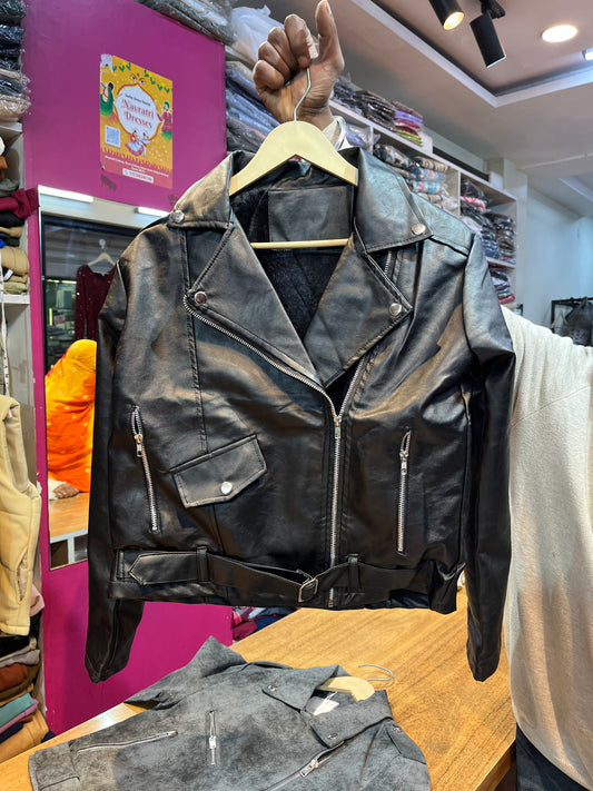 Leather jacket