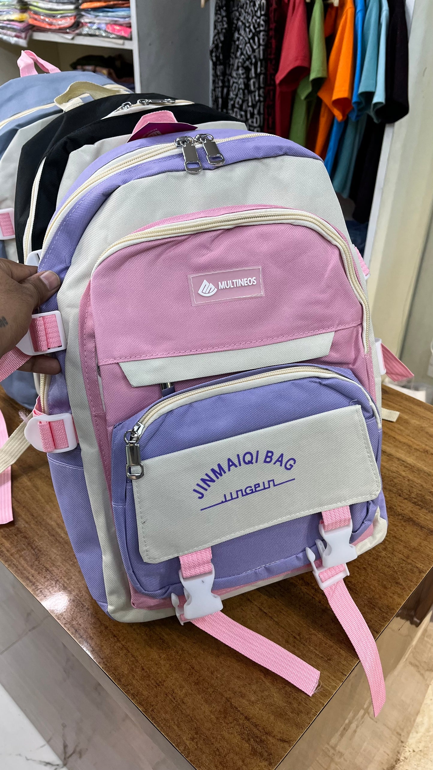 KOREAN BAGPACK 5 PC COMBO SET
