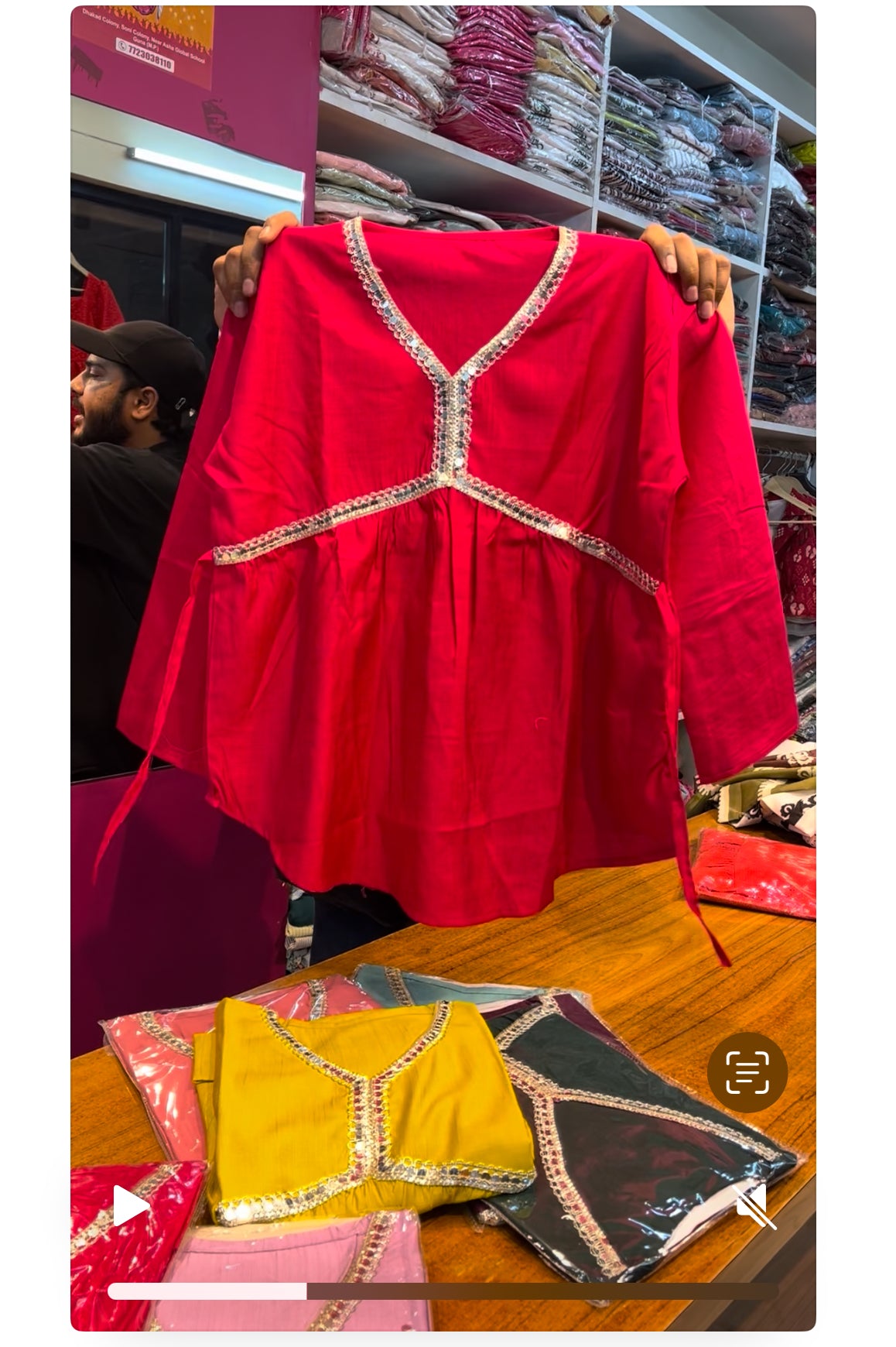 Party wear top