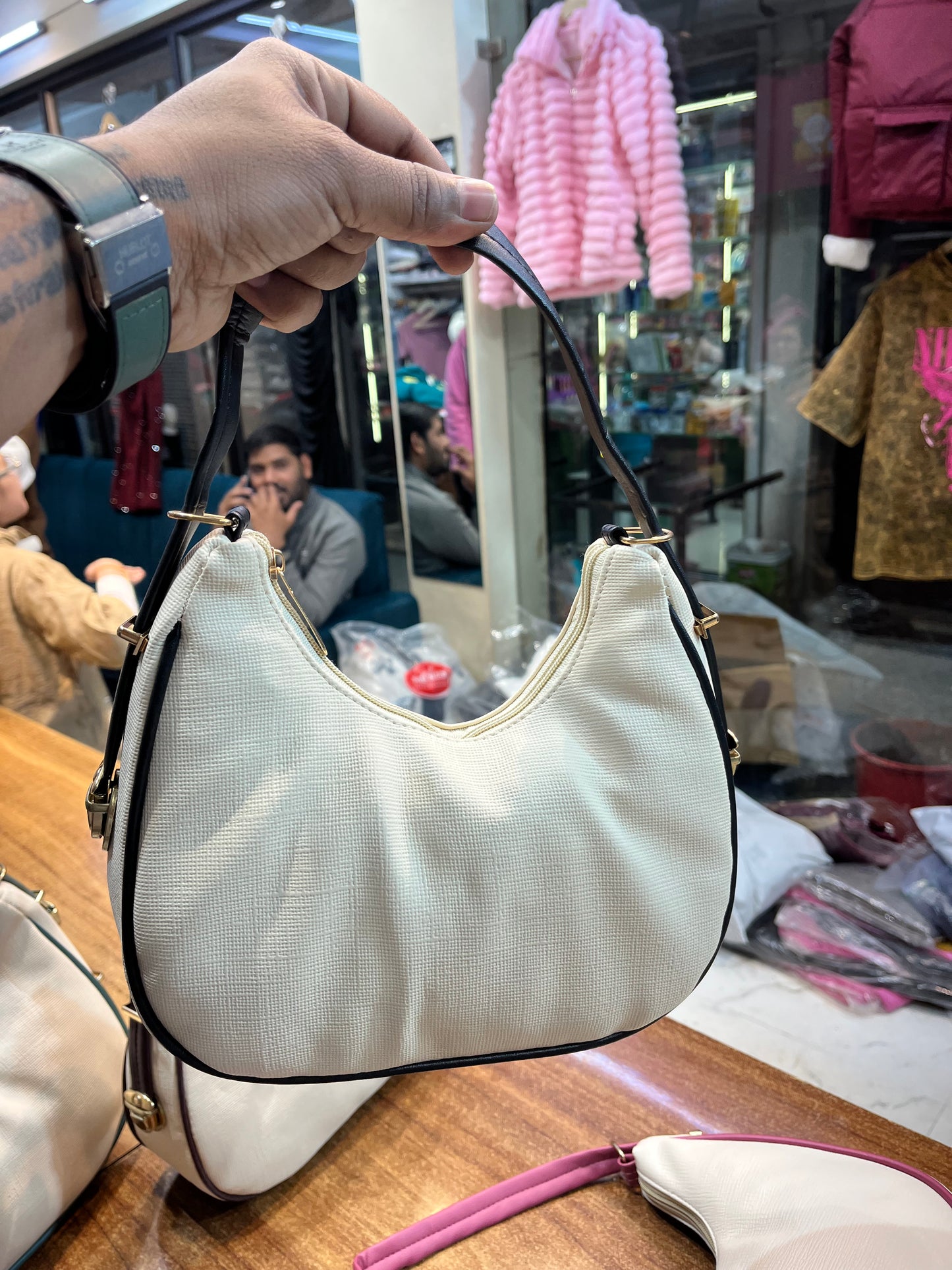 Moon shape Sling bag