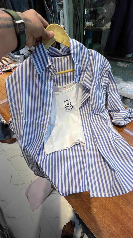 Blue stripe with inner