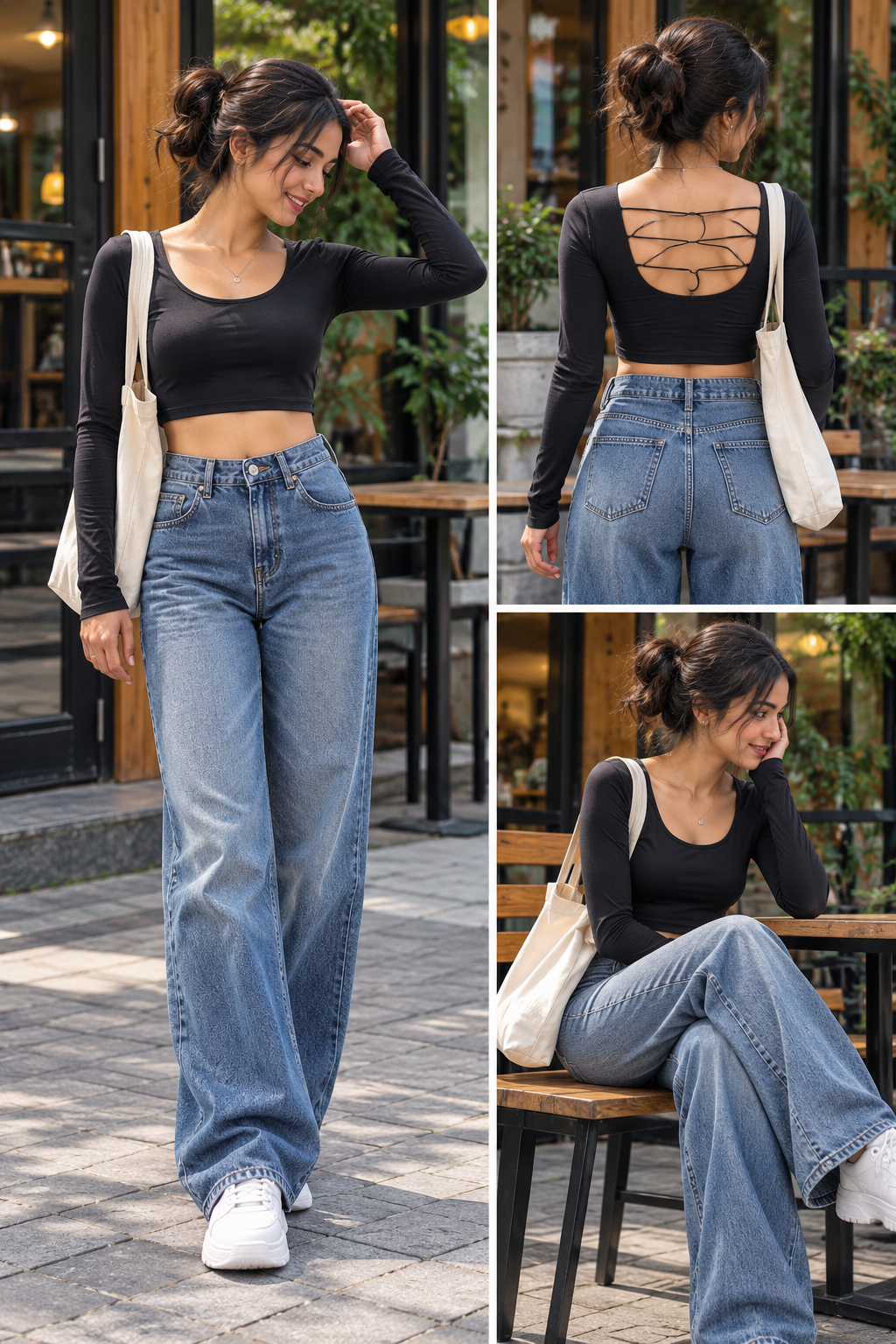 BACKLESS FULL SLEEVE TOP