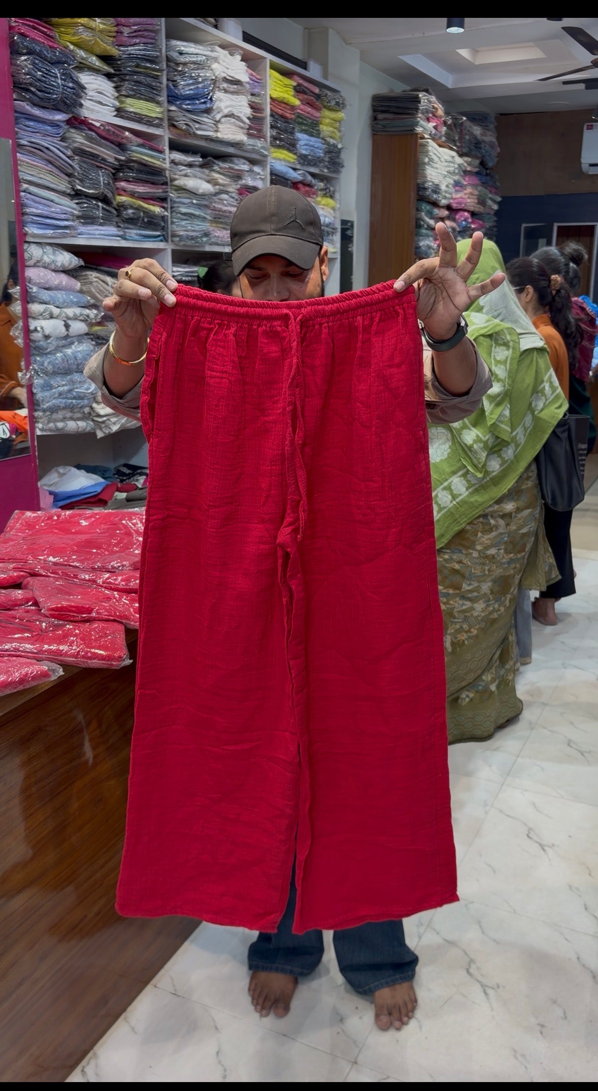 MUL COTTON RED LOWER