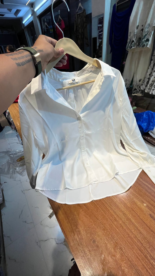 White satan shirt