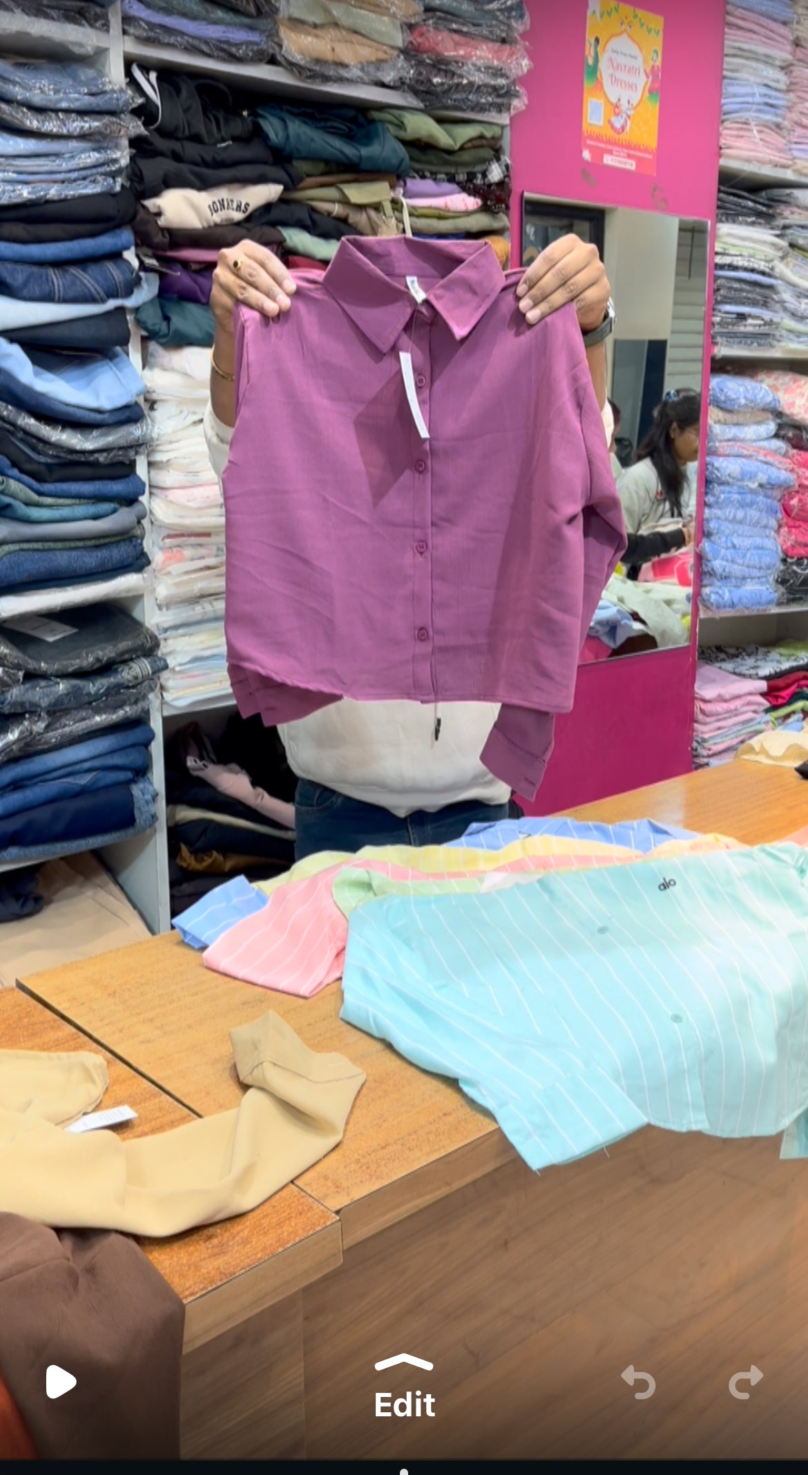 Crop shirt