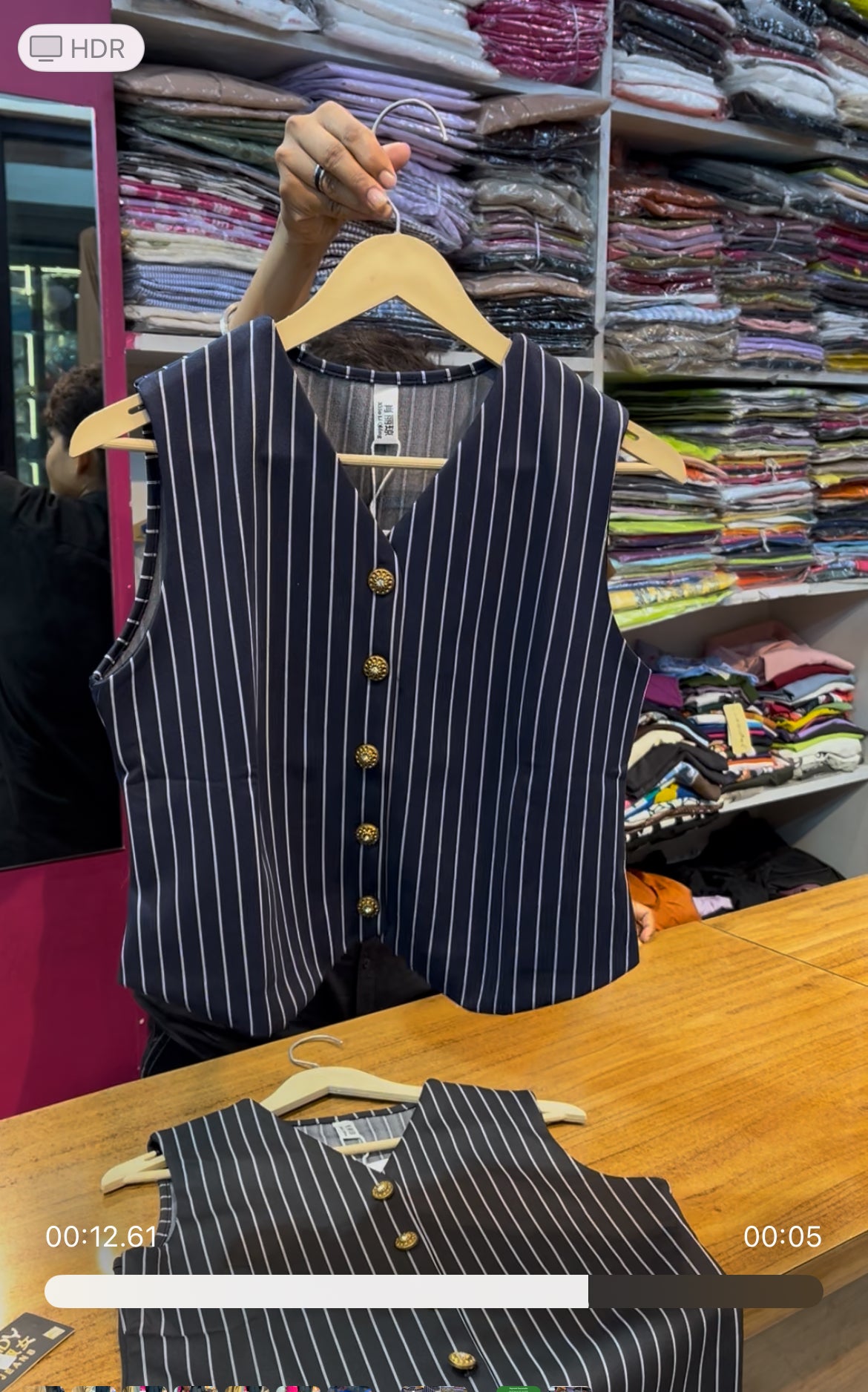 Formal sleeveless top