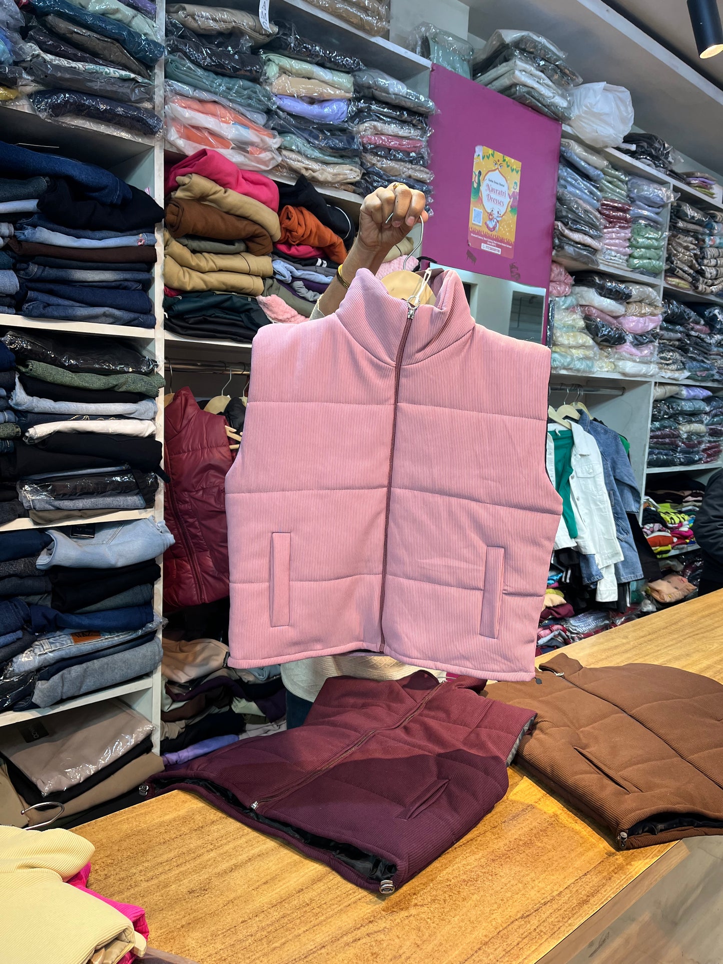 CORDUROY VEST JACKET