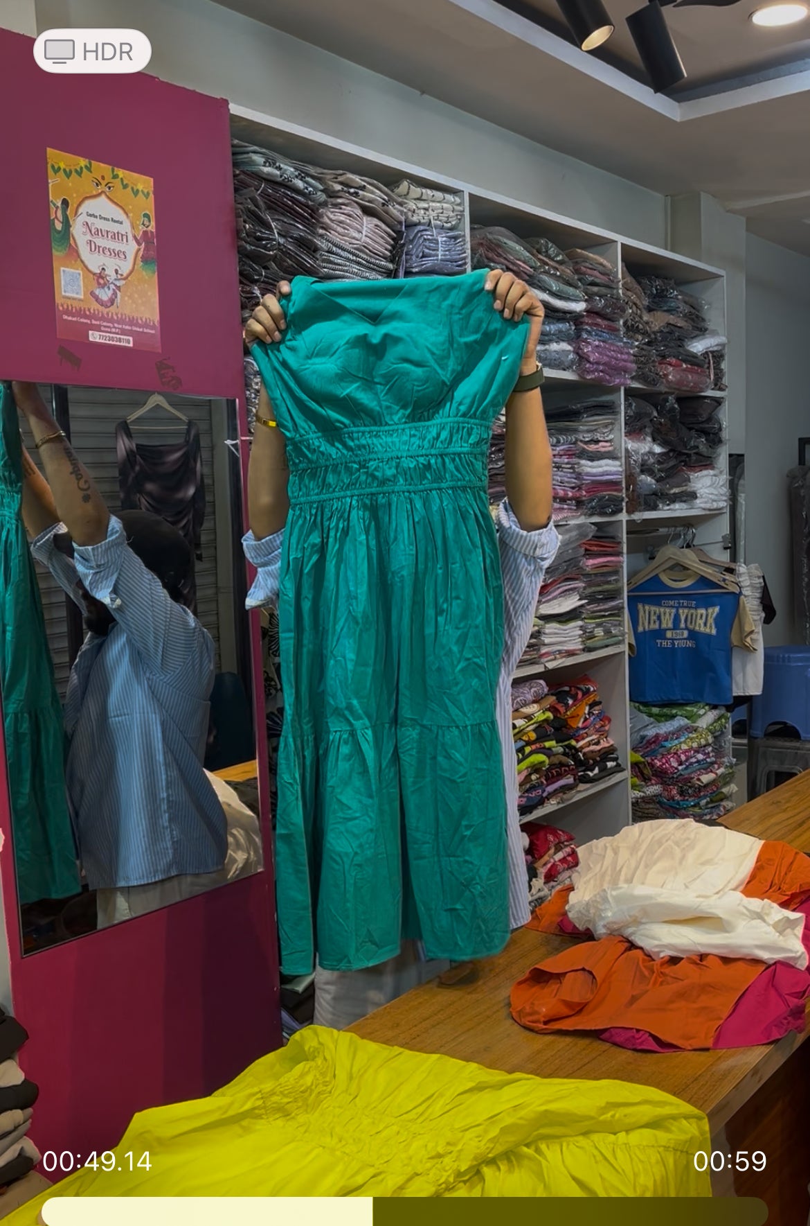 Cotton Sleeveless long dress