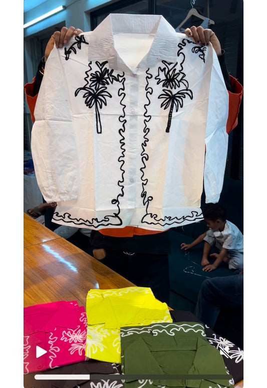 Cotton thread shirts