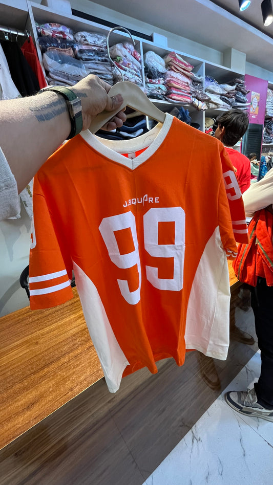 Orange oversized tshirt