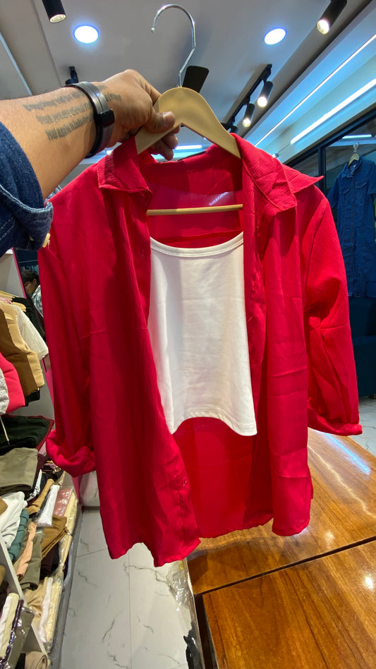 Shirt with inner combo