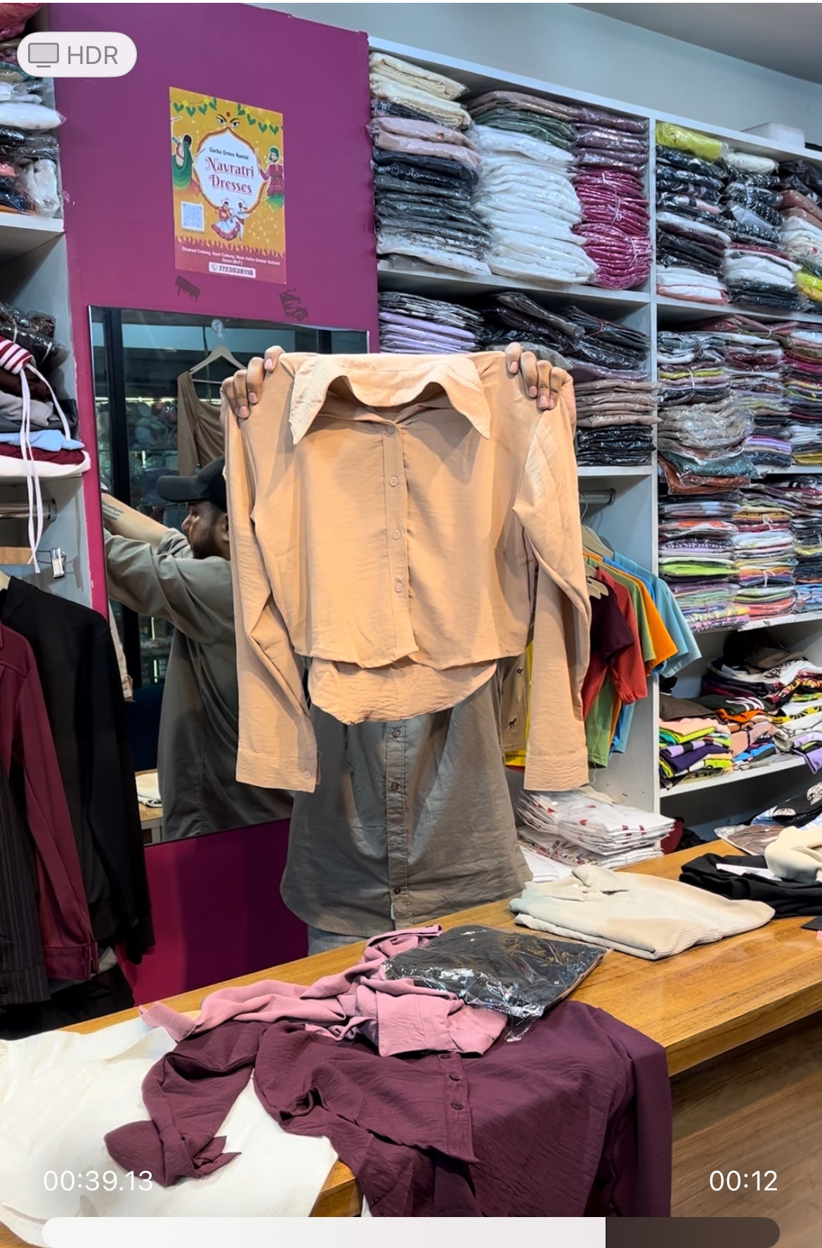 Crop shirt