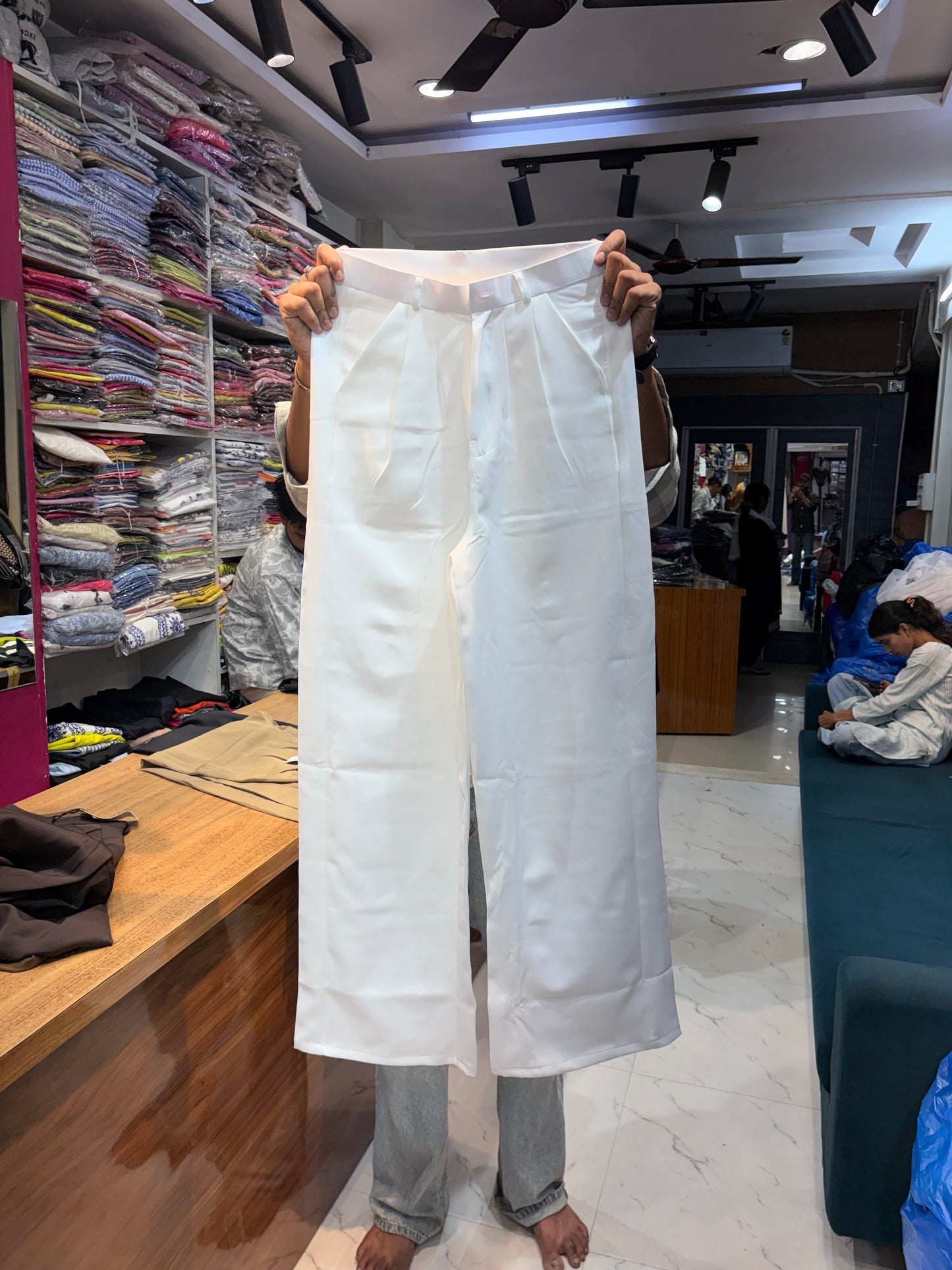 KOREAN FORMAL PANT IN 43 LENGTH