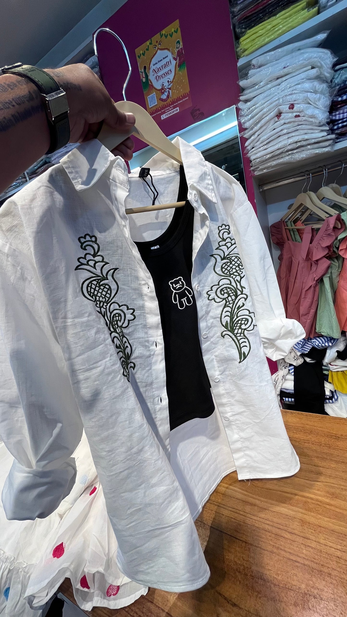 SHIRT WITH INNER