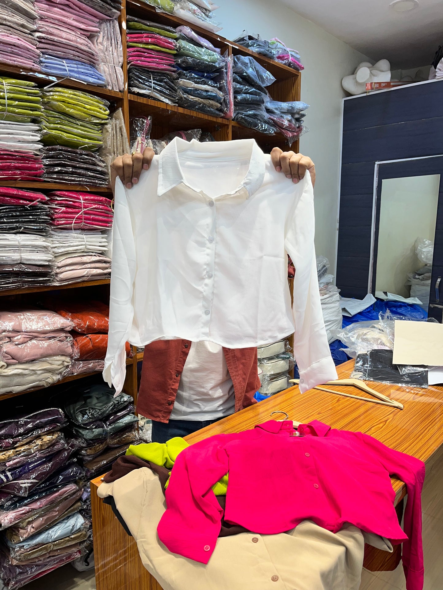 Crop shirt