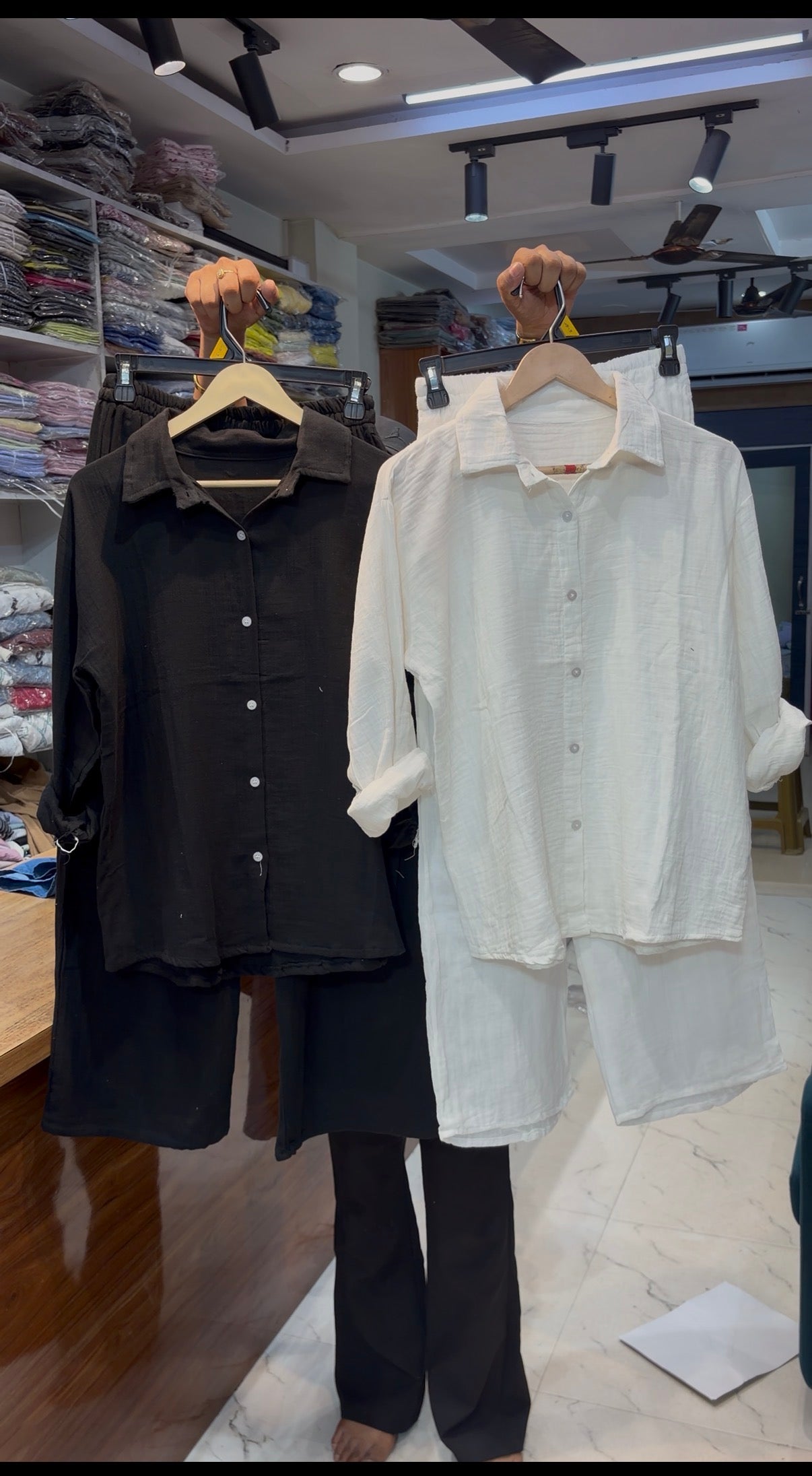 COTTON GAUZE COORD