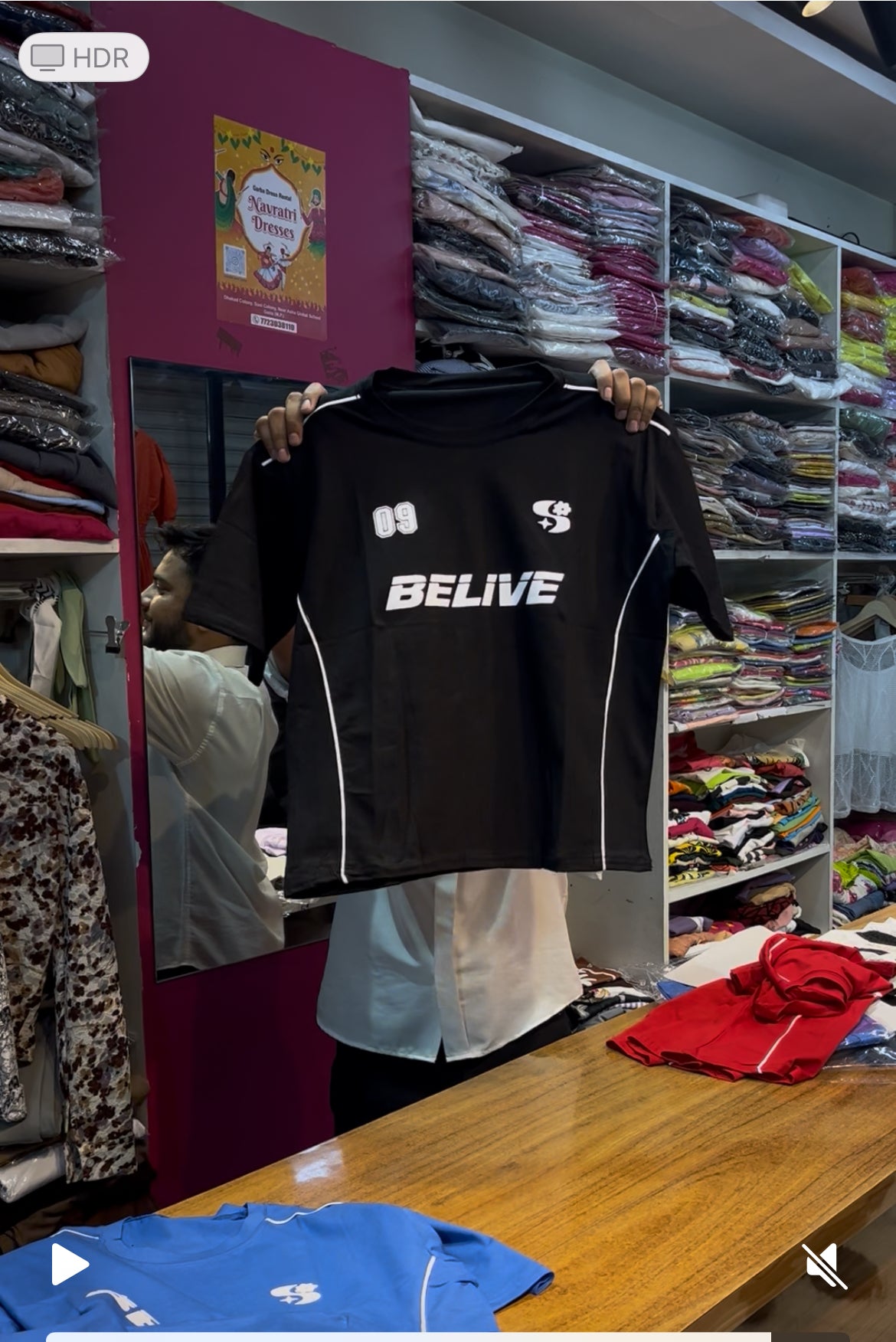 BELIEVE OVERSIZED TSHIRT