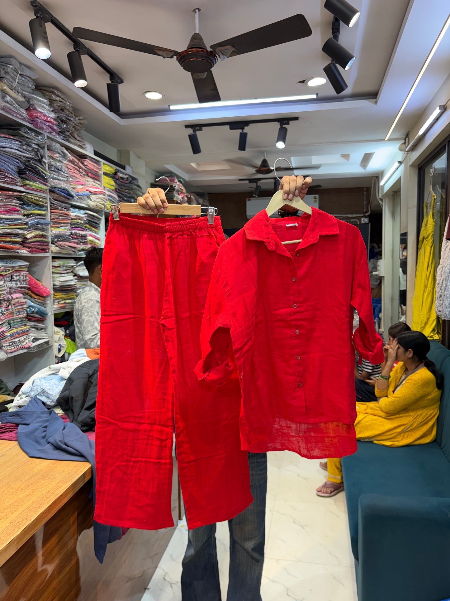 COTTON GAUZE COORD