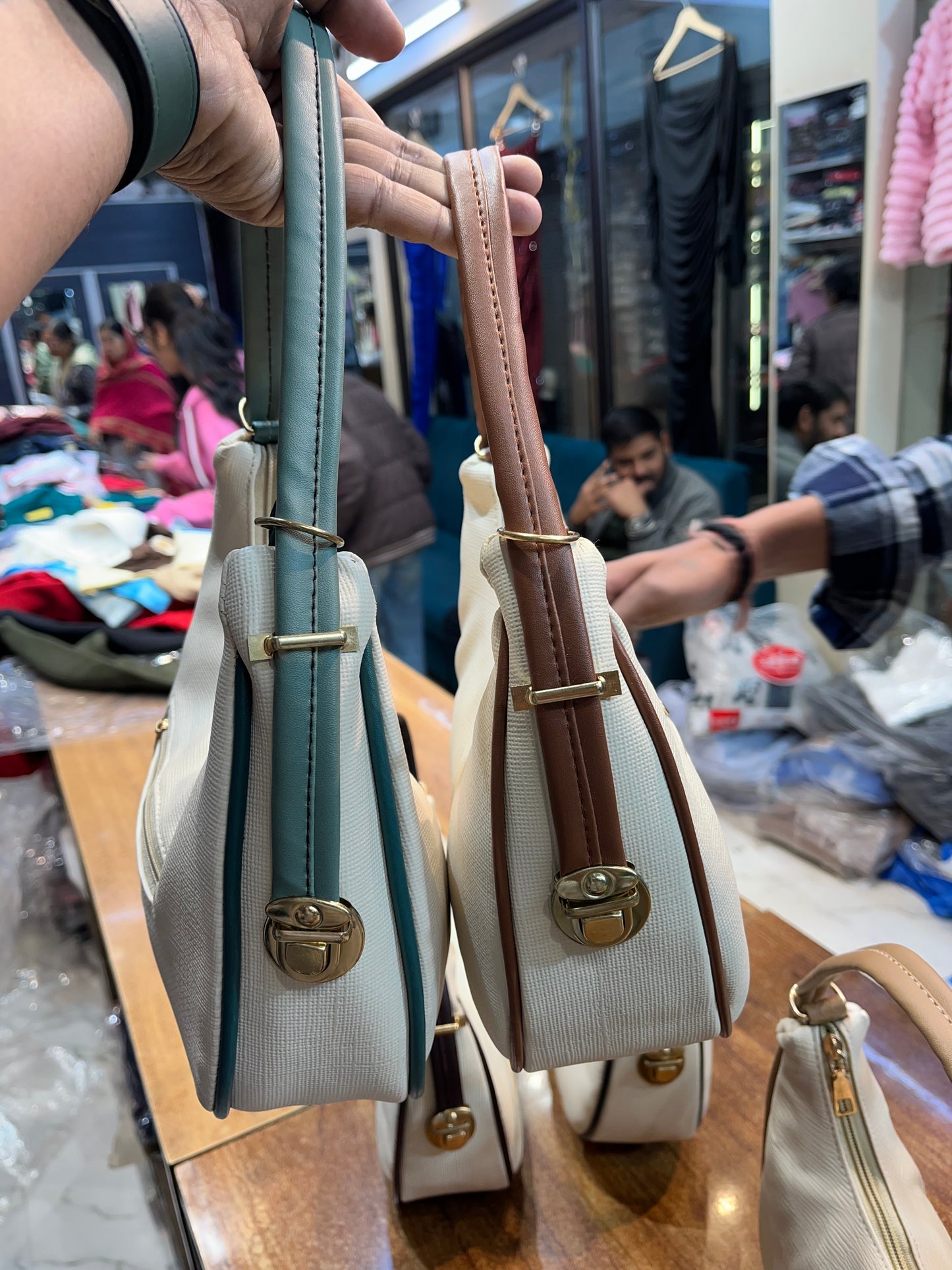 Moon shape Sling bag