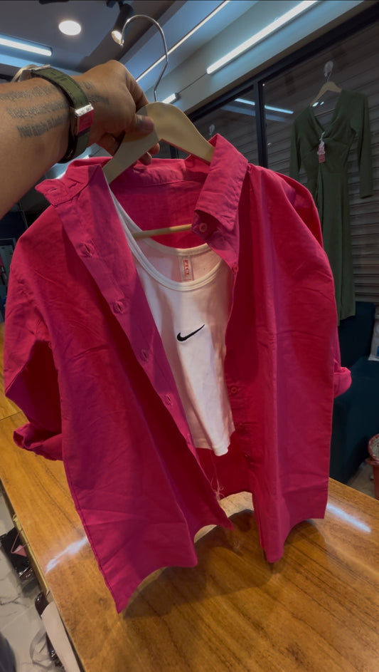 Shirt with inner combo