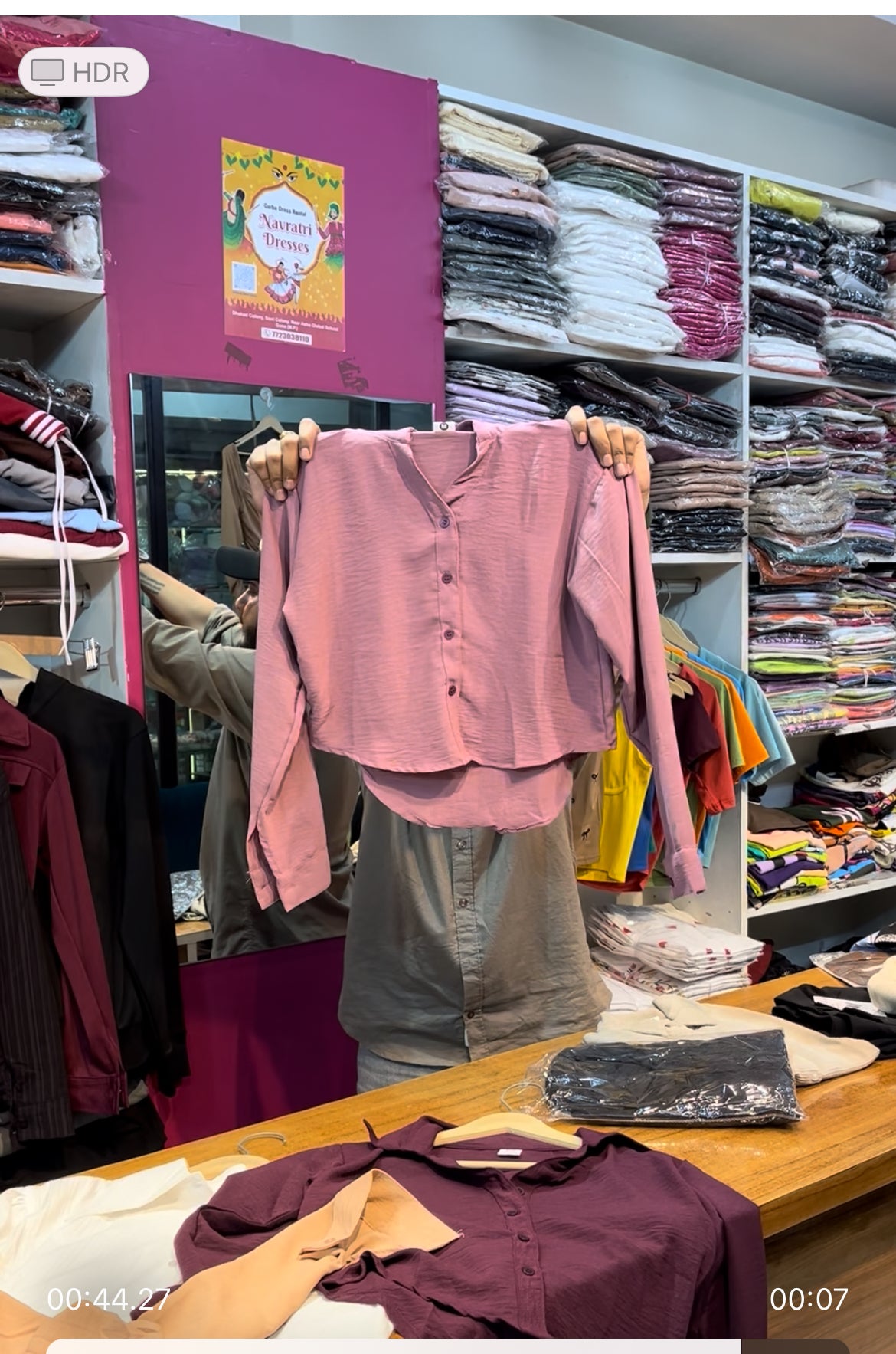 Crop shirt