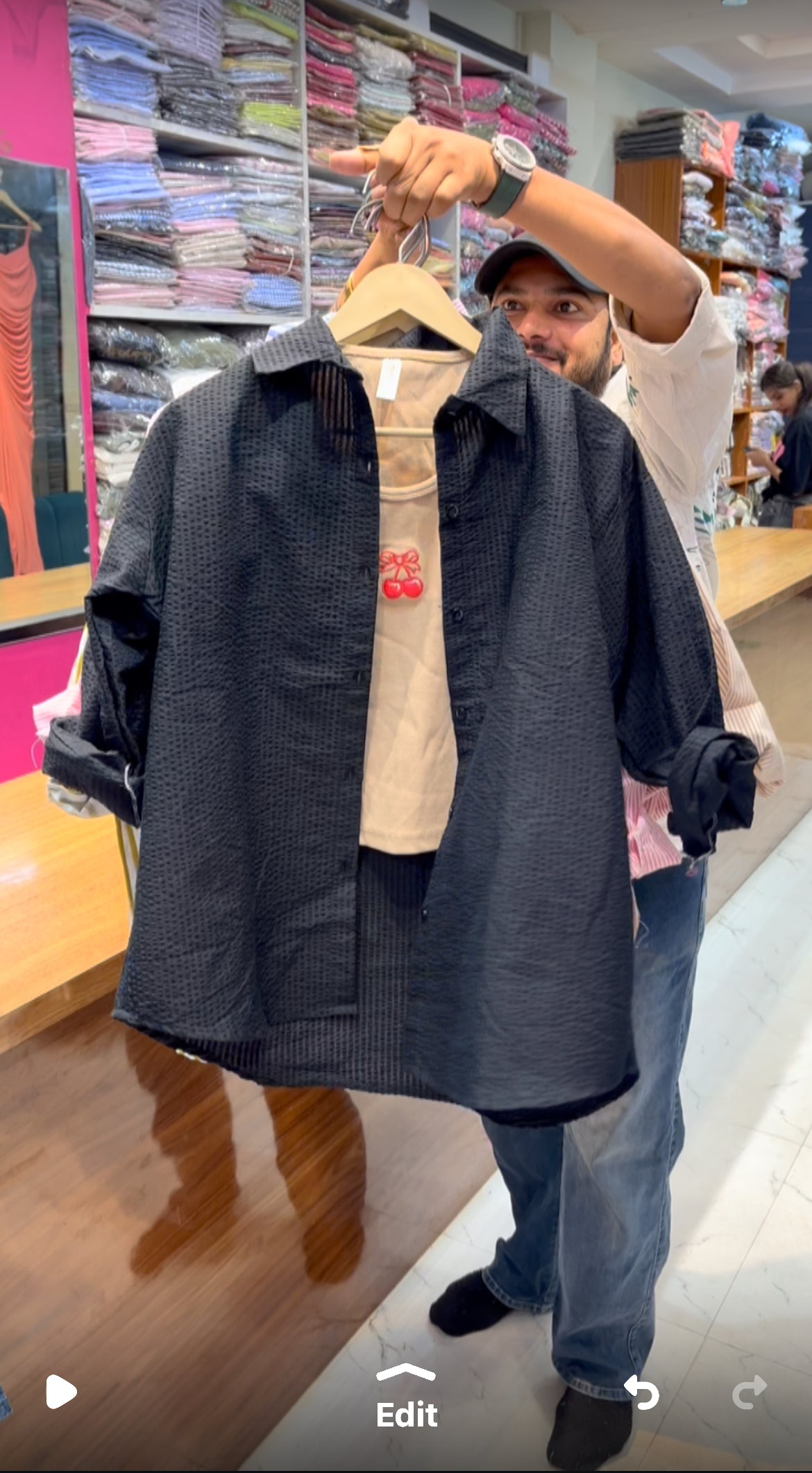 SHIRT WITH INNER