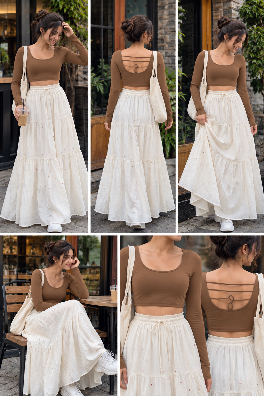 BACKLESS FULL SLEEVE TOP