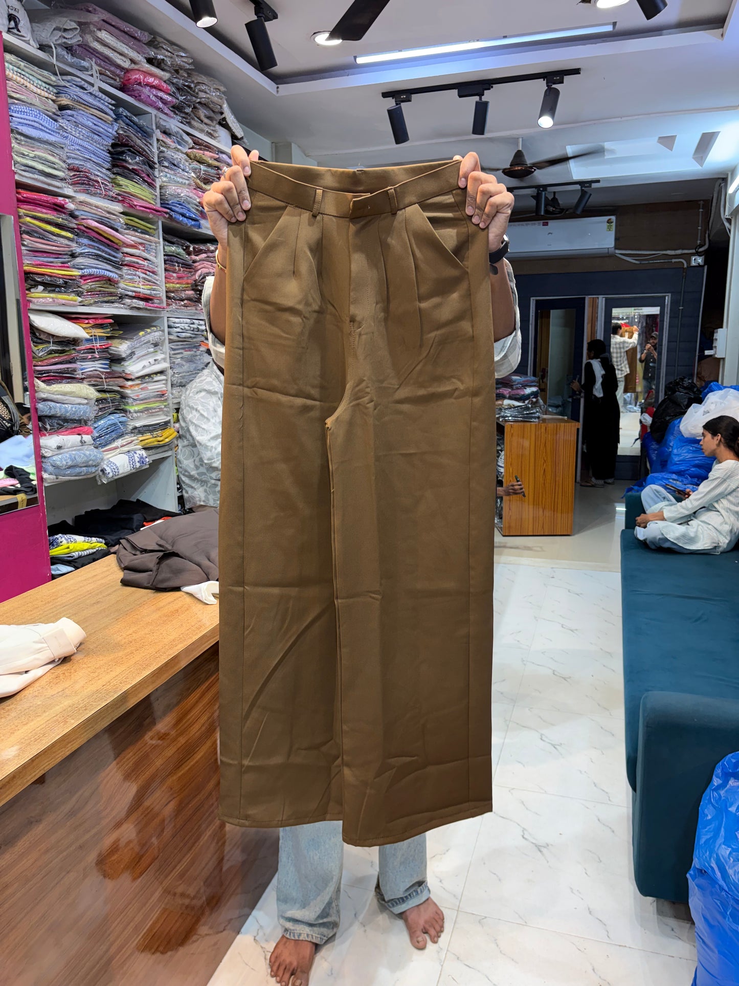 KOREAN FORMAL PANT IN 43 LENGTH