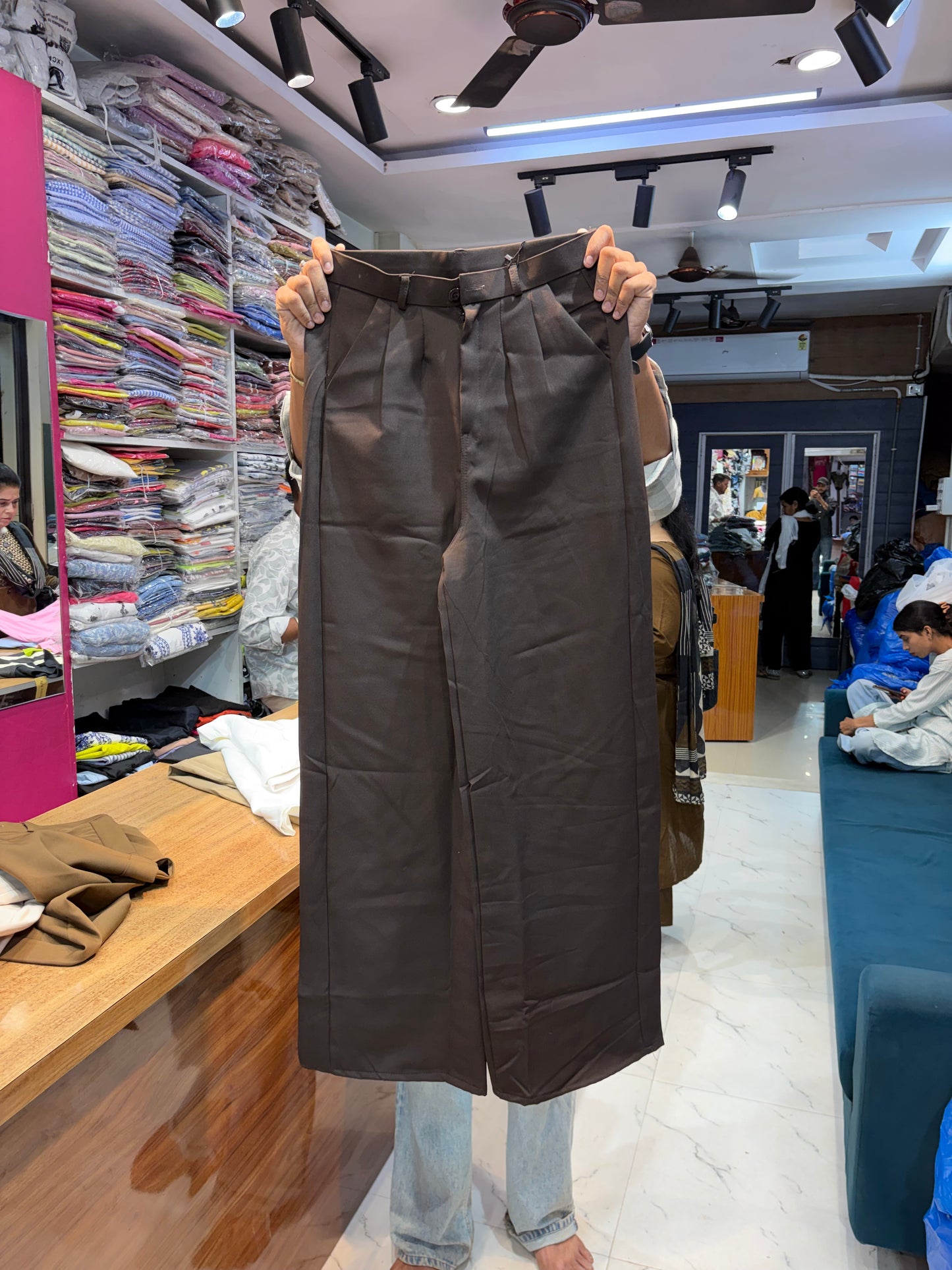 KOREAN FORMAL PANT IN 43 LENGTH