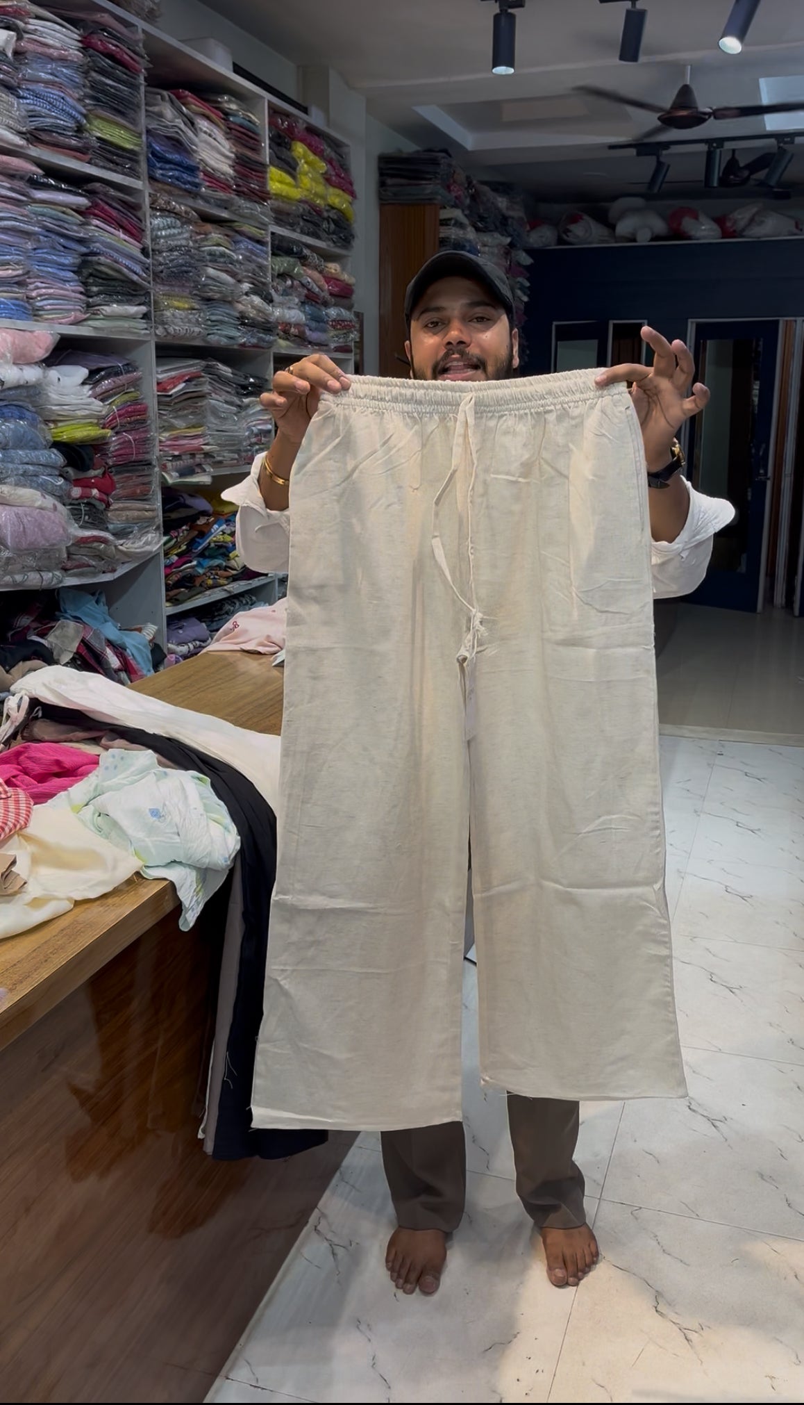 COTTON LINEN LOWER
