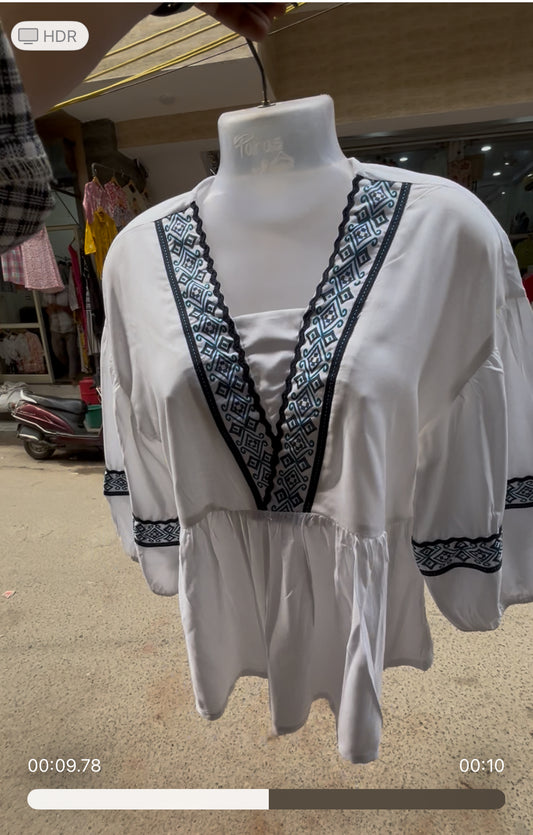 FREESIZE WHITE TOP