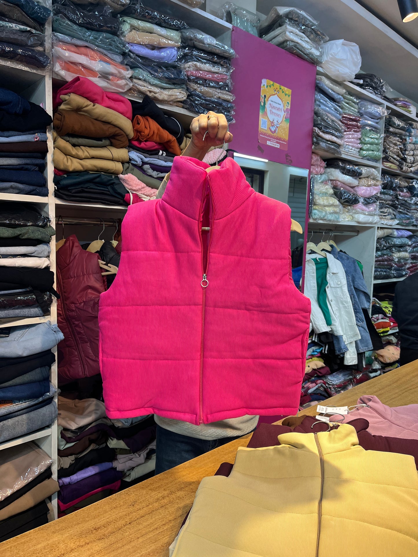 CORDUROY VEST JACKET