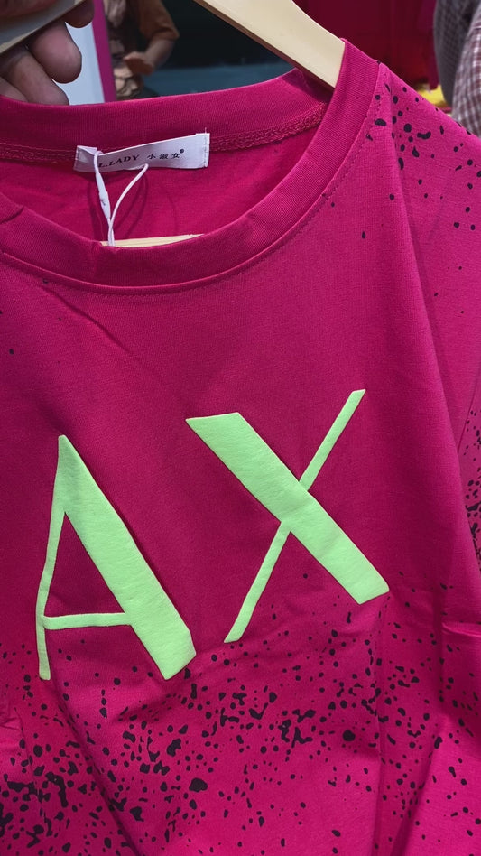 Ax oversized tees