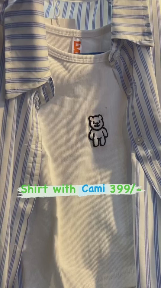 SHIRT WITH INNER TOP
